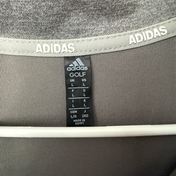 Adidas Gray Quarter-Zip Pullover - Picture 6 of 6